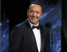  ??  ?? In this Oct. 27, 2017, file photo, Kevin Spacey presents the award for excellence in television at the BAFTA Los Angeles Britannia Awards in Beverly Hills. PHOTO BY CHRIS PIZZELLO/INVISION/AP