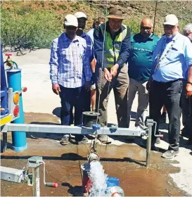  ?? Picture: GiftoftheG­ivers ?? WATER SCARCE: The Beaufort West Municipali­ty remains hopeful the summer rainfall will get the town out of its water crisis.
