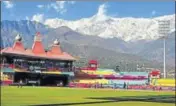  ?? HT ?? The HPCA Stadium in Dharamsala will make its debut as a Test centre when it hosts the fourth game against Australia.