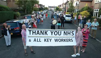  ??  ?? COMMUNITY SPIRIT: Strong social bonds became a “wonder of modern medicine” in a Somerset town