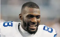  ?? BRANDON WADE/THE ASSOCIATED PRESS FILES ?? ‘I would be playing,’ if decision were up to him, says Dallas Cowboys wide receiver Dez Bryant of Sunday’s matchup against Seahawks.