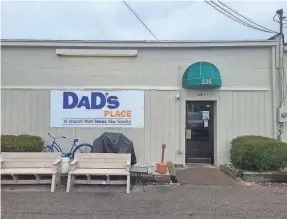  ?? PROVIDED BY THE FIRST LIBERTY INSTITUTE ?? Dad’s Place in Bryan, Ohio, says the city is harassing the church because it housed people in violation of zoning rules. The city says it applies the law equally to all businesses, churches and homeless shelters.