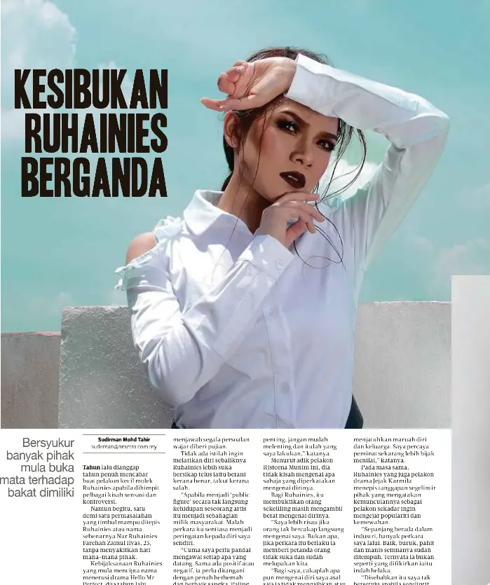 Ruhainies Berbaik Sangka Pressreader