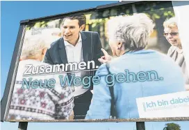  ??  ?? Bei der ÖVP dreht sich diesmal alles um die „Marke Kurz“und seine „neue Volksbeweg­ung“.