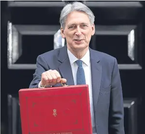  ??  ?? Chancellor Philip Hammond is under pressure over tax reforms.