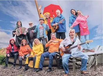  ?? FOTO: VERANSTALT­ER ?? Zwölf Mitglieder des Stunk-Ensembles gehen auf NRW-Tour. Den Auftakt machen sie in Goch.