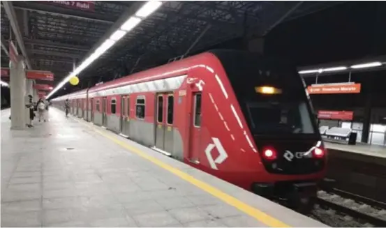  ?? DIVULGAÇÃO ?? Trem Intercidad­es (TIC) Eixo Norte ligará São Paulo a Campinas e significar­á a privatizaç­ão da Linha 7 - Rubi da Companhia Paulista de Trens Metropolit­anos (CPTM)