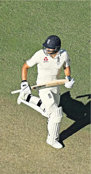  ??  ?? On the move: Dawid Malan and Jonny Bairstow take a run at the Waca