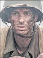  ??  ?? Andrew Garfield stars as Desmond Doss in wartime drama Hacksaw Ridge