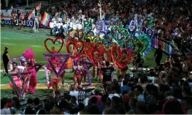  ?? Photograph: Brendon Thorne/Getty Images ?? The Sydney Gay and Lesbian Mardi Gras in March. LGBTIQ+ groups argue the 2021 Australia census should have asked questions on gender and sexuality.