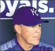  ??  ?? Ned Yost Just finished his eighth season as manager of the Royals