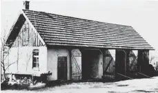  ?? FOTO: PRIVAT ?? Das Gaskammerg­ebäude in Grafeneck. Gerätschaf­ten und Personal wurden Ende 1940 nach Hadamar in Hessen verlagert.