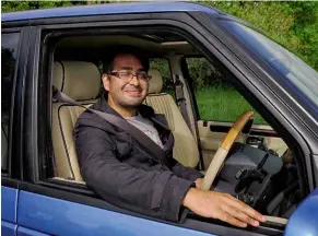  ??  ?? As a lover of Range Rovers, 24-year-old Nav was dead chuffed with his ebay purchase