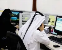  ?? ?? According to cabinet resolution­s, PRIVATE FIRMS WITH 50 WORKERS OR MORE SHOULD HAVE A 2 PER CENT EMIRATI WORKFORCE IN HIGH-SKILLED JOBS BY NEXT YEAR.