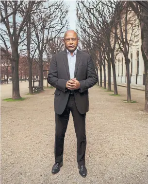  ?? MATTHEW AVIGNONE THE NEW YORK TIMES ?? Director Raoul Peck’s four-part series charts the history of western racism, colonialis­m and genocide, from the Spanish Inquisitio­n through the stories of the Atlantic slave trade.