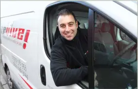  ??  ?? Hands-on: Kiri Chiakli runs his own mobile vehicle repair business