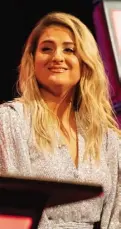  ??  ?? Meghan Trainor features in The Voice, UTV, 8.30pm