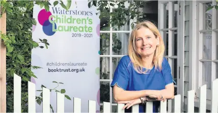  ??  ?? Cressida Cowell, creator of the How to Train Your Dragon series and the Waterstone­s UK Children’s Laureate