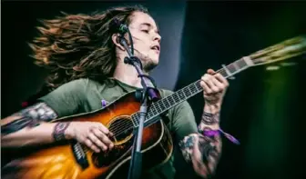  ??  ?? Guitarist Billy Strings will move his show to the Roxian.