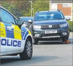  ??  ?? Tyres were slashed on cars in the Heathfield Road area of Ashford