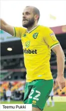  ??  ?? Teemu Pukki