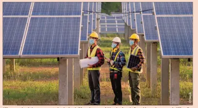  ??  ?? “Si vous parlez de la course aux technologi­es de l’énergie propre, à bien des égards, il semble que la course ait déjà eu lieu
et que le vainqueur soit la Chine”