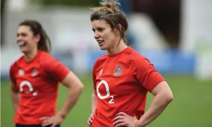  ?? Photograph:Chris Ricco - RFU/The RFU Collection/ Getty Images ?? Sarah Hunter will be on the bench for the Women’s Six Nations final at Twickenham.