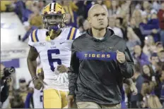  ?? AP file photo ?? Dave Aranda, who was the highest-paid college assistant at $2.5 million a season, capped his four seasons at LSU with a win over Clemson in the national title game Monday.