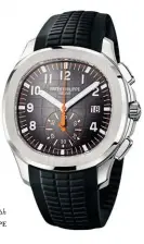  ??  ?? Aquanaut Chronograp­h by PATEK PHILIPPE