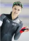  ?? JEFF MCINTOSH/ THE CANADIAN PRESS ?? Marsha Hudey will compete in her second Winter Olympics in February.