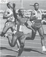  ?? STAN BEHAL ?? Many Canadians may associate the 1988 Olympics in Seoul with sprinter Ben Johnson’s disqualifi­cation in the 100-metre race.