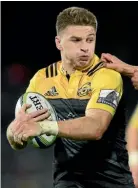  ??  ?? Beauden Barrett has been in scintillat­ing form.