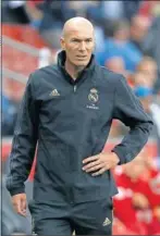  ??  ?? Zidane aún espera llegadas.