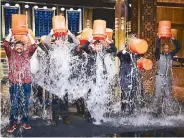  ??  ?? What is now known as the “ALS Ice Bucket Challenge” actually started as just an “Ice Bucket Challenge.”