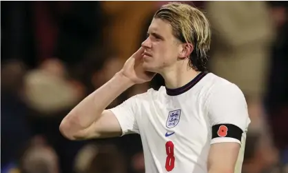  ?? ?? Conor Gallagher played for England Under-21s in the 3-1 defeat of Czech Republic on 11 November. Photograph: Molly Darlington/Action Images/Reuters