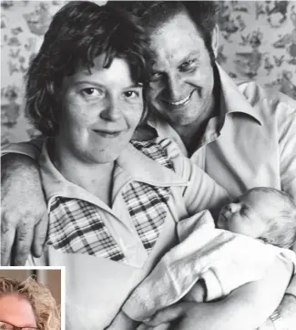  ??  ?? Breakthrou­gh: Baby Louise Brown with her parents