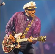  ??  ?? Chuck Berry