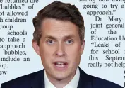  ??  ?? Gavin Williamson has plan