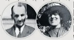  ??  ?? COURAGEOUS James Albert Peyman and wife Ruth Mackensie