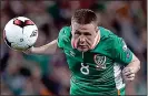  ??  ?? FRESH WORRY: James McCarthy could miss play-offs