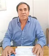  ?? RUBÉN JUÁREZ ?? El funcionari­o advirtió que previo al inicio de esta festividad, se colocarán brigadas de salud /