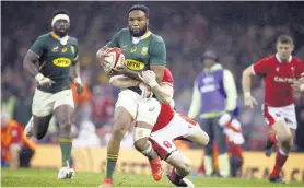  ?? /Gallo Images ?? Lukhanyo Am is one of four nominees for the Internatio­nal Rugby Players Men’s Try of the Year award.