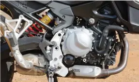  ??  ?? BMW F 850 GS PRO Engine 853cc, parallel-twin
Transmissi­on 6-speed Power 88bhp @ 8000rpm Torque 86Nm @ 6250rpm
Weight 229kg 0-100kmph 3.8sec (claimed) Top speed 200kmph+
(claimed) Price ` 14.4 lakh (ex-showroom)