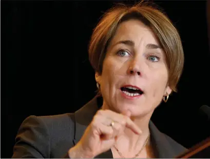  ?? NANCY LANE — HERALD FILE PHOTO ?? Gov. Maura Healey’s budget, due the first of March, could tell a lot about tax breaks.