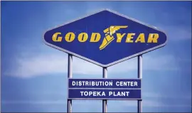  ?? EVERT NELSON — THE TOPEKA CAPITAL-JOURNAL VIA AP, FILE ?? Goodyear Tire and Rubber Co. is acquiring Cooper tires in a deal valued at $2.5 billion that will combine the two century-old Ohio companies.