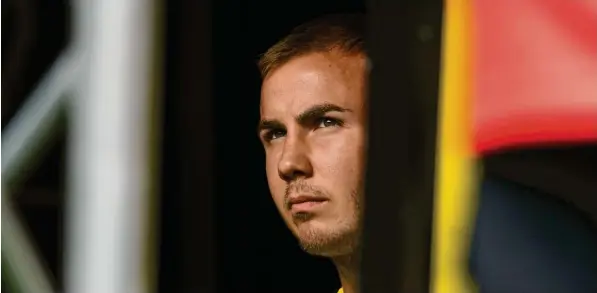  ?? Foto: Guido Kirchner, dpa ?? Ein Weltmeiste­r im besten Fußballer-alter: Mario Götze.