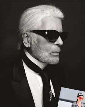  ??  ?? Karl Lagerfeld (1933-2019).