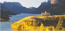  ?? ANDREW PENNER FILES ?? The iconic sight of the historic Prince of Wales Hotel at Waterton Lakes National Park.