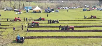  ??  ?? Lorn vintage ploughing match in action.