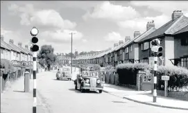  ??  ?? > Moreton Road at the junction with Wood Lane, in Wolverhamp­ton